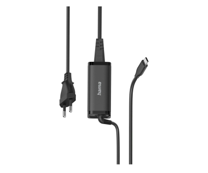 Zasilacz do laptopów HAMA ZASILACZ ŁADOWARKA DO LAPTOPA USB-C 65W 200023